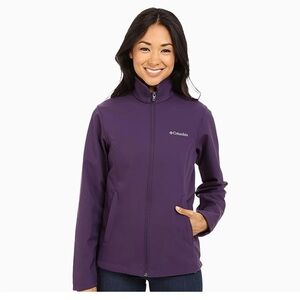 Columbia Kruser ridge soft shell jacket purple (quill) NWT